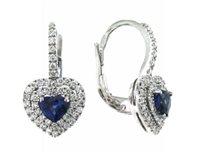 Pendientes Mirco Visconti Mujer in Oro blanco Zaffiro 0.54 Ct ABA1033/3Z - ABA1033/3Z
